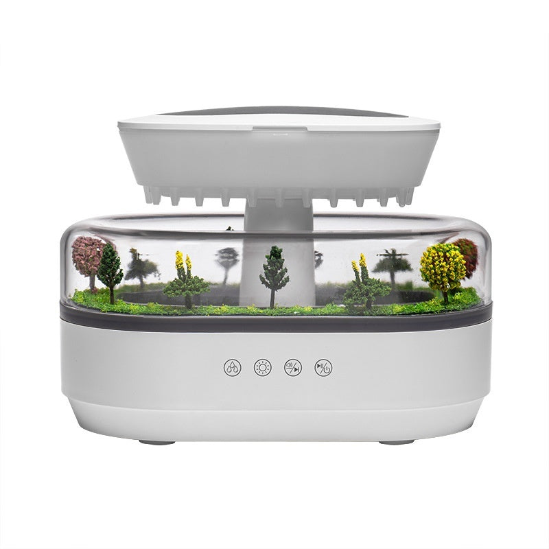 Raindrop Humidifier Plant Landscape Ambient Light